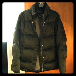 Coach black winter coat